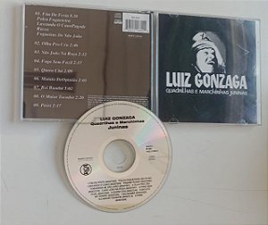Cd Quadrilhas e Marchinhas Juninas Interprete Luiz Gonzaga (1994) [seminovo]