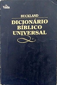 Livro Dicionário Bíblico Universal Autor Buckland, M. A. (1993) [usado]