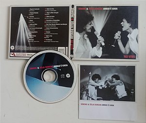 Cd Amigo é Casa - ao Vivo Interprete Simone e Zélia Duncan (2008) [usado]