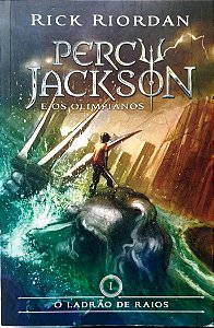 Livro o Ladrão de Raios - Percy Jackson e os Olimpianos 1 Autor Riordan, Rick (2021) [seminovo]
