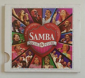 Cd Samba Social Clube ao Vivo Interprete Vários Artistas (2008) [usado]