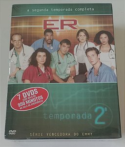Dvd Er - Plantão Médico (box 2° Temporada) Editora Michael Crichton [novo]