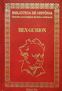 Livro Ben Gurion- Grandes Personagens de Todos os Tempos Autor Desconhecido (1974) [usado]