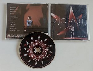 Cd ao Vivo - Volume 1 Interprete Djavan (1999) [usado]