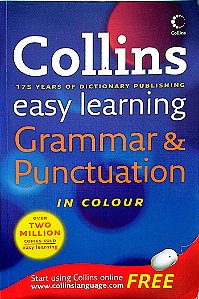 Livro Collins Easy Learning Grammar And Punctuation Autor Vários (2009) [seminovo]