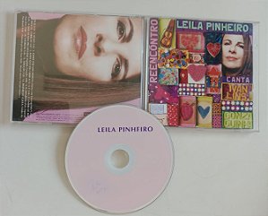 Cd Reencontro - Cover Ivan Lins Gonzaguinha Interprete Leila Pinheiro (2000) [usado]