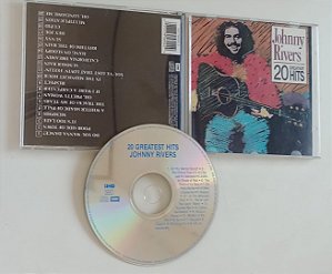 Cd 20 Greatest Hits Interprete Johnny Rivers (1994) [usado]