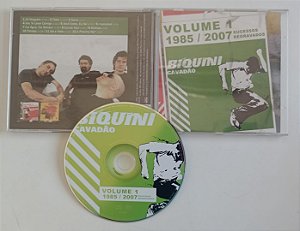 Cd 1985 - 2007 Sucessos Regravados Vol. 1 Interprete Biquini Cavadão [seminovo]
