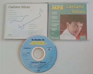 Cd os Grandes Mpb - Caetano Veloso Interprete Caetano Veloso (1996) [usado]