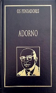 Livro Adorno - os Pensadores Autor Adorno, Theodor W. (1999) [seminovo]