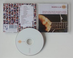 Cd Acústico e ao Vivo Interprete Vários Artistas (2002) [usado]