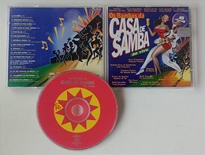Cd os Bambas da Casa de Samba (ao Vivo) Interprete Vários Artistas (1999) [usado]