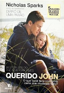 Livro Querido John Autor Sparks, Nicholas (2010) [seminovo]