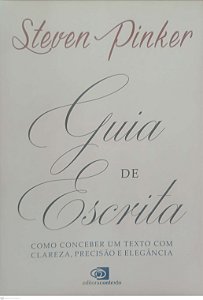 Livro Guia de Escrita Autor Pinker, Steven (2018) [seminovo]