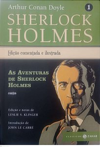 Livro as Aventuras de Sherlock Holmes - Edição Comentada e Ilustrada Autor Doyle, Arthur Conan (2016) [usado]