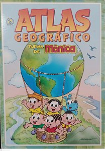 Livro Atlas Geográfico - Turma da Mônica Autor Sousa, Maurício de (2004) [usado]