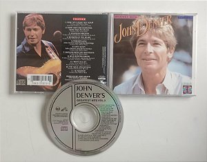 Cd John Denver''s Greatest Hits 3 Interprete John Denver (1993) [usado]