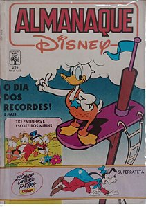 Gibi Almanaque Disney #216 Autor (1989) [usado]
