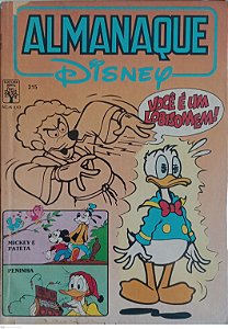 Gibi Almanaque Disney #215 Autor (1989) [usado]