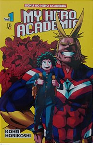 Gibi My Hero Academia #1 Autor Kohei Horikoshi (2022) [seminovo]