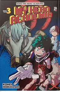 Gibi My Hero Academia #3 Autor Kohei Horikoshi (2017) [usado]