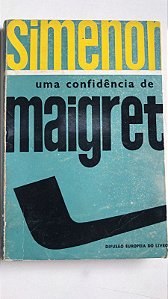 Livro Uma Confidência de Maigret Nº 17 Autor Simenon, Georges (1959) [usado]