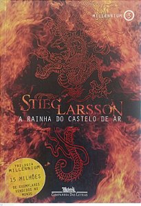 Livro a Rainha do Castelo de Ar - Millennium 3 Autor Larsson, Stieg (2009) [seminovo]