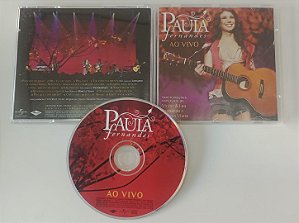 Cd ao Vivo - Paula Fernandes Interprete Paula Fernandes (2010) [usado]