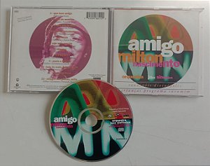 Cd Amigo Milton Nascimento Interprete Orquestra Jazz Sinfônica (1995) [usado]