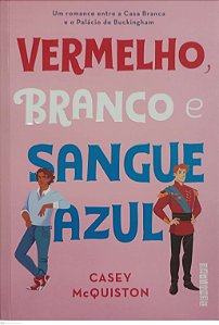 Livro Vermelho, Branco e Sangue Azul Autor Mcquiston, Casey (2021) [seminovo]
