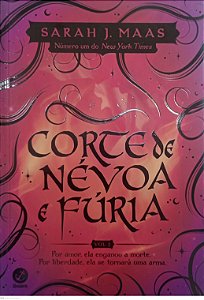 Livro Corte de Névoa e Fúria - Corte de Espinhos e Rosas 2 Autor Maas, Sarah J. (2022) [seminovo]