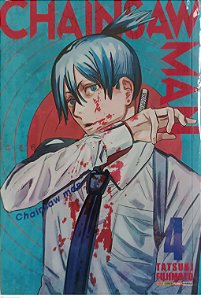 Gibi Chainsaw Man #4 Autor Tatsuki Fujimoto [seminovo]