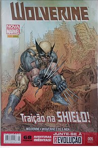Gibi Wolverine #5 (2ª Série) Autor (2014) [usado]