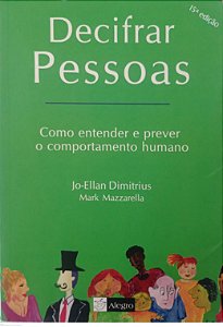 Livro Decifrar Pessoas Autor Dimitrius, Jo-ellan (2000) [usado]
