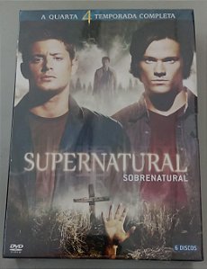 Dvd Supernatural (sobrenatural) 4° Temporada Editora Eric Kripke [novo]