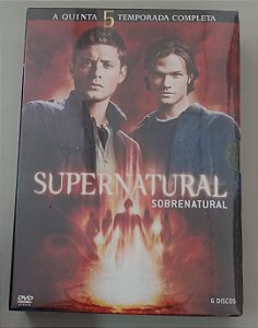 Dvd Supernatural (sobrenatural) 5° Temporada Editora Eric Kripke [novo]