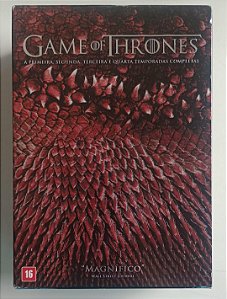 Dvd Game Of Thrones - Box 1ª a 4ª Temporada Editora David Benioff, D.b. Weiss [usado]