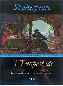 Livro a Tempestade (adaptado por Robeto Mussapi) Autor Shakespeare, William (2009) [usado]