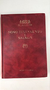 Livro Novo Testamento e Salmos- a Bíblia de Jerusalem Autor Desconhecido (1973) [usado]