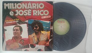 Disco de Vinil Vol.9 (no Cinema - Estrada da Vida) [lp 1980] Interprete Milionário e José Rico (1980) [usado]