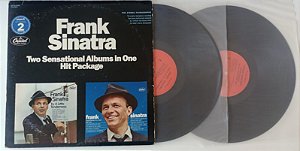 Disco de Vinil Two Sensational Albums [lp Duplo Importado] Interprete Frank Sinatra [usado]