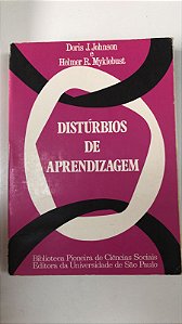 Livro Distúrbios de Aprendizagem Autor Johnson, Doris J. (1983) [usado]