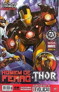 Gibi Homem de Ferro e Thor #1 Autor (2013) [seminovo]