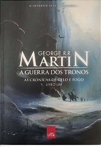 Livro a Guerra dos Tronos - Crônicas de Gelo e Fogo Autor Martin, George R.r. (2010) [seminovo]