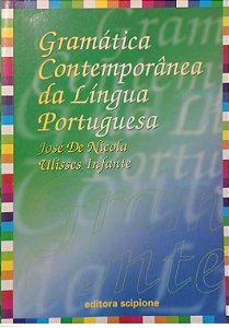 Livro Gramática Contemporânea da Língua Portuguesa Autor Nicola, José de (2002) [usado]