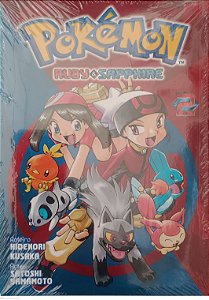 Gibi Pokémon #2 Ruby & Sapphire Autor Hudenori Kusaka [novo]