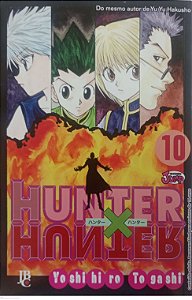 Gibi Hunter X Hunter #10 Autor Yoshihiro Togashi (2021) [seminovo]