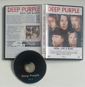 Dvd Deep Purple / New, Live & Rare 2 Editora [usado]