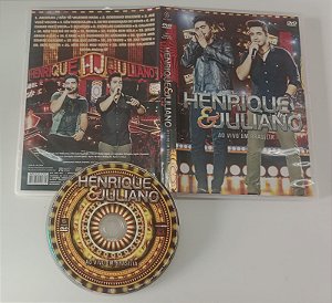Dvd Henrique e Juliano - ao Vivo em Brasília Editora [usado]