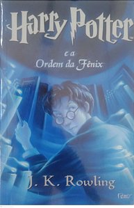 Livro Harry Potter e a Ordem da Fênix Autor Rowling, J.k. [seminovo]